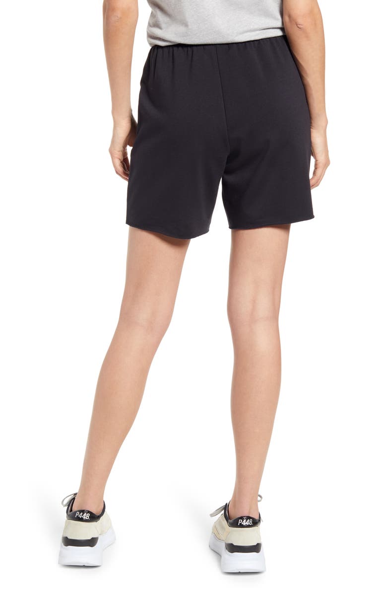 Treasure & Bond Raw Hem Sweat Shorts, Alternate, color, 
