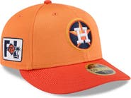 New Era Men's New Era  Orange Houston Astros 2025 Spring Training Low Profile 59FIFTY Fitted Hat