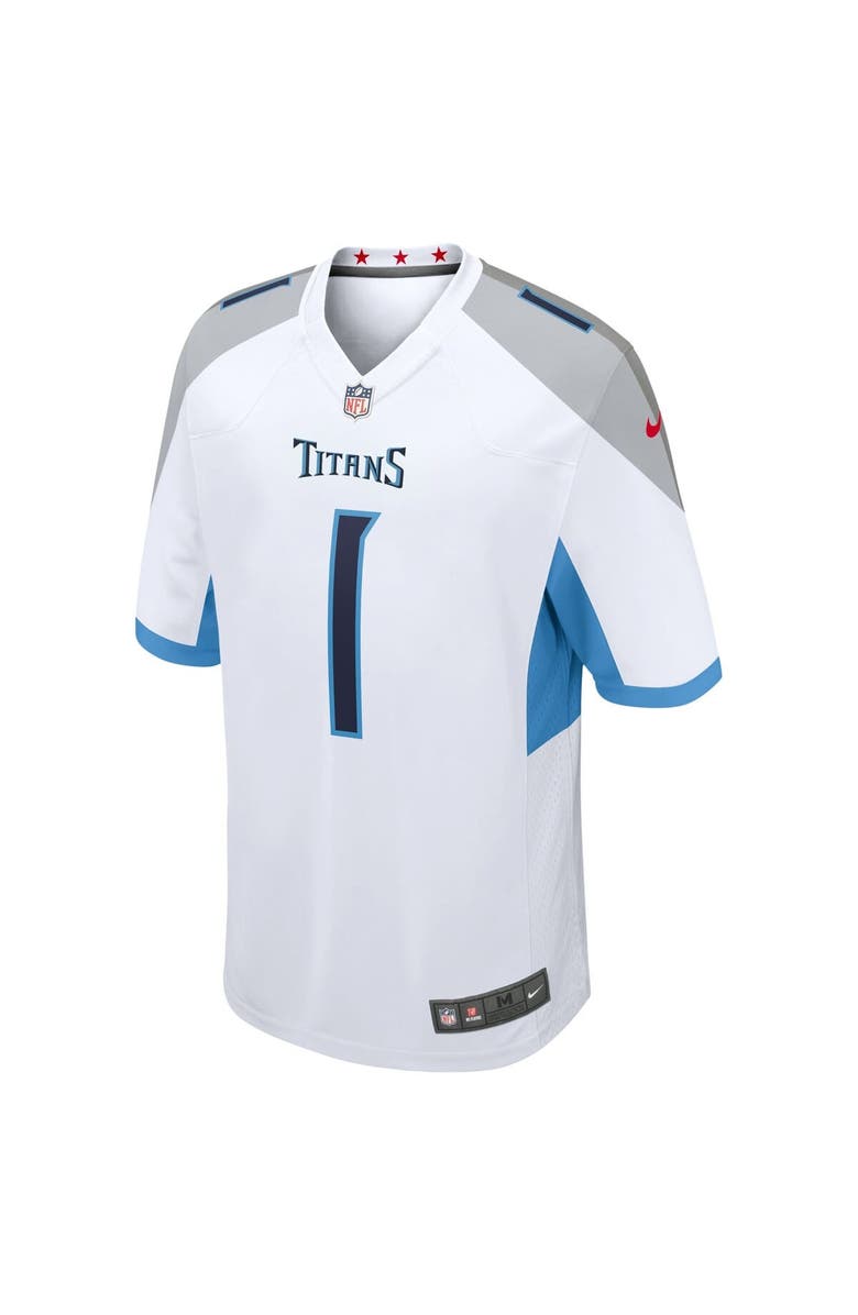 Nike Men's Nike Cameron Ward White Tennessee Titans 2025 NFL Draft First Round Pick  Game Jersey, Alternate, color, White