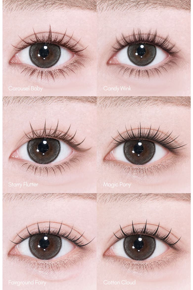 Carnival Laser Lash Collection Pre-Glued 24-Hour Wear Lashes, Alternate, color, Black