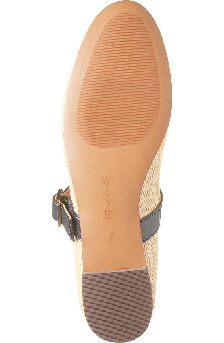 Madewell The Remy Mary Jane Flat, Alternate, color, Natural Multi