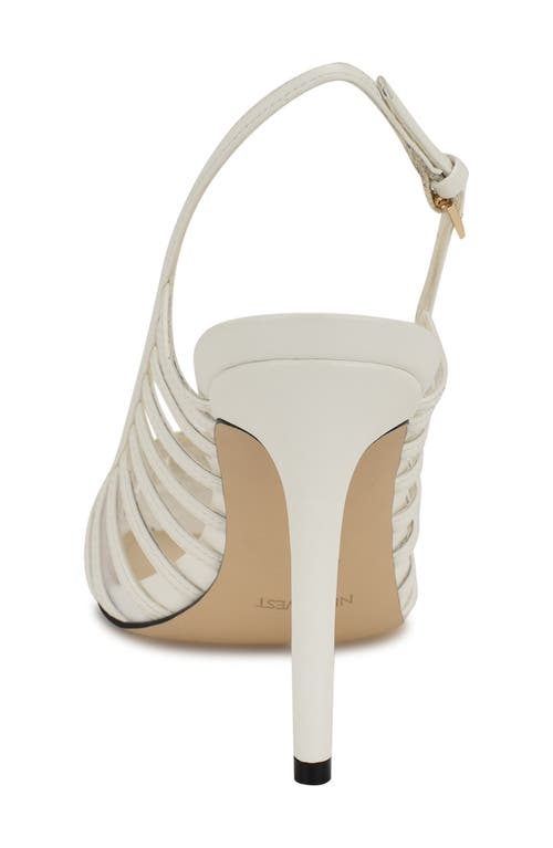 Shop Nine West Filane Pointed Toe Pump In White