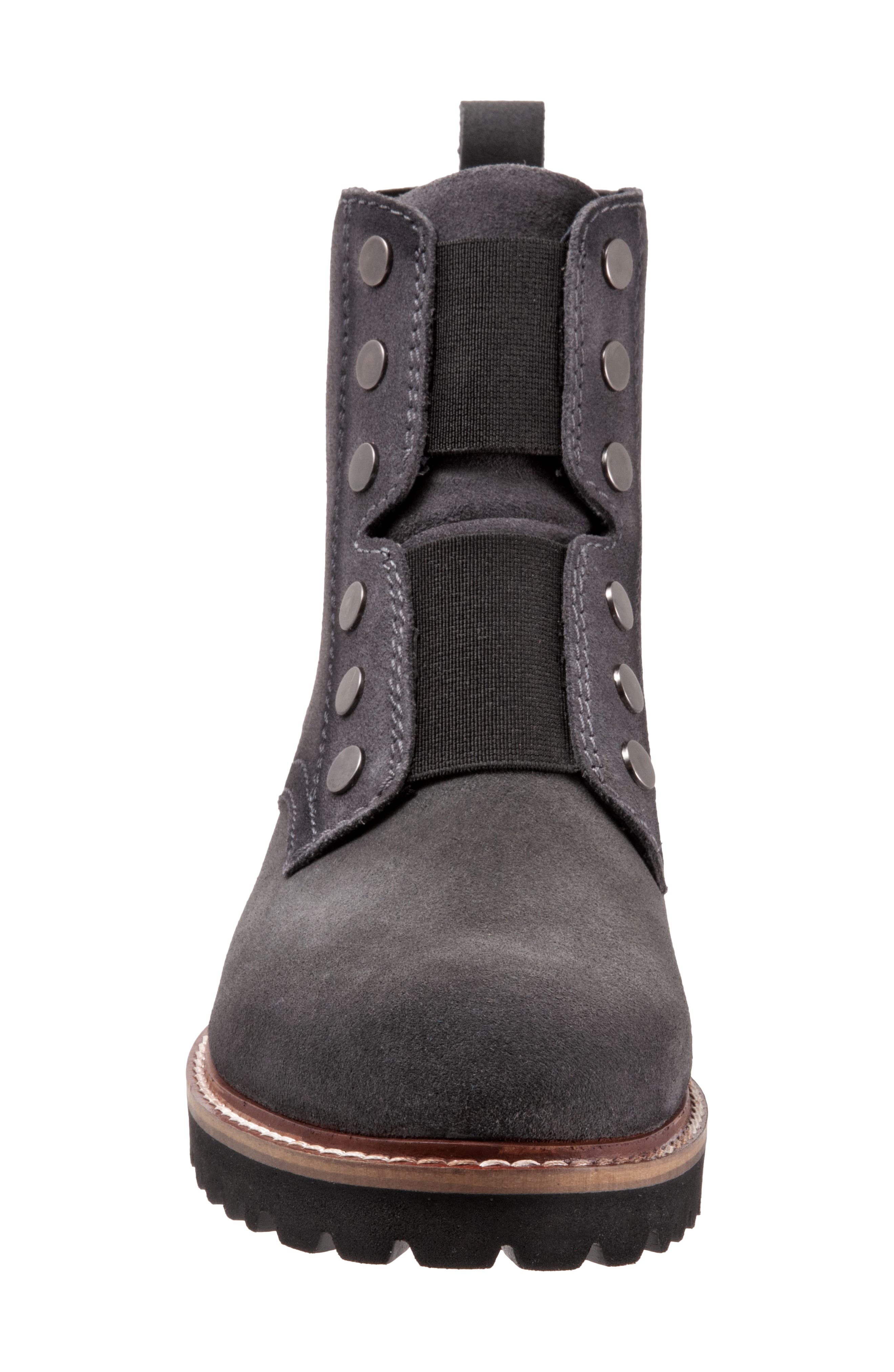 Indiana Chelsea Boot, Alternate, color, GREY SUEDE