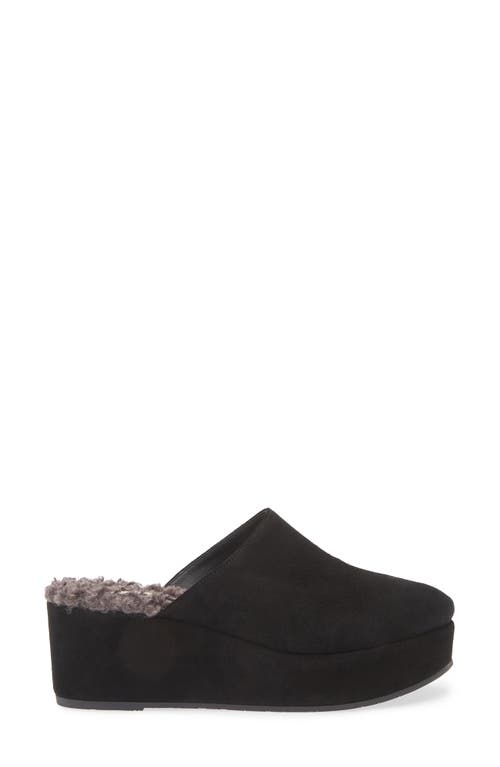 Cordani Camryn Platform Wedge Mule In Black