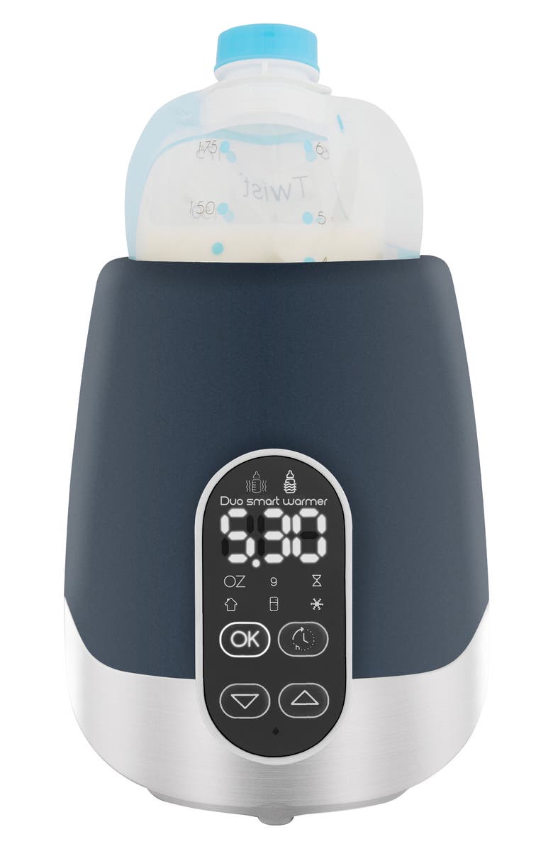Babymoov NutriSmart Bottle Warmer, Alternate, color, Black/ Silver