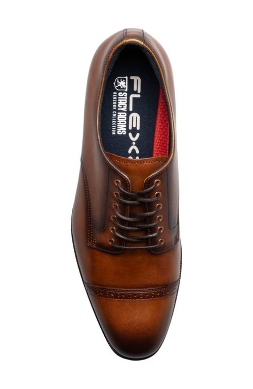 Stacy Adams William Cap Toe Oxford In Tan