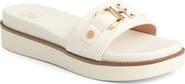 NEW YORK AND COMPANY Carlyn Platform Wedge Slide Sandal