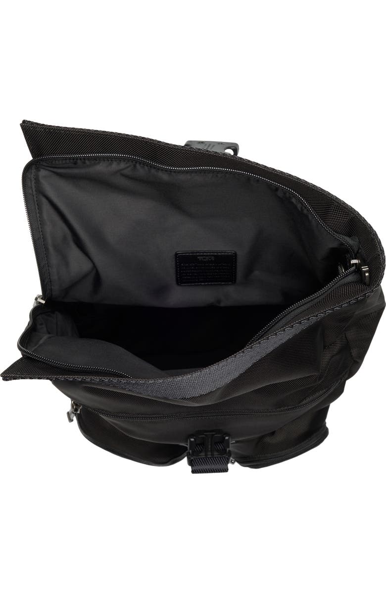 TUMI Cypress Roll Top Leather Backpack, Alternate, color,