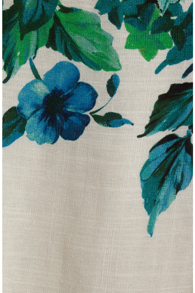 Placed Floral Dress, Alternate, color, CREAM MULTI