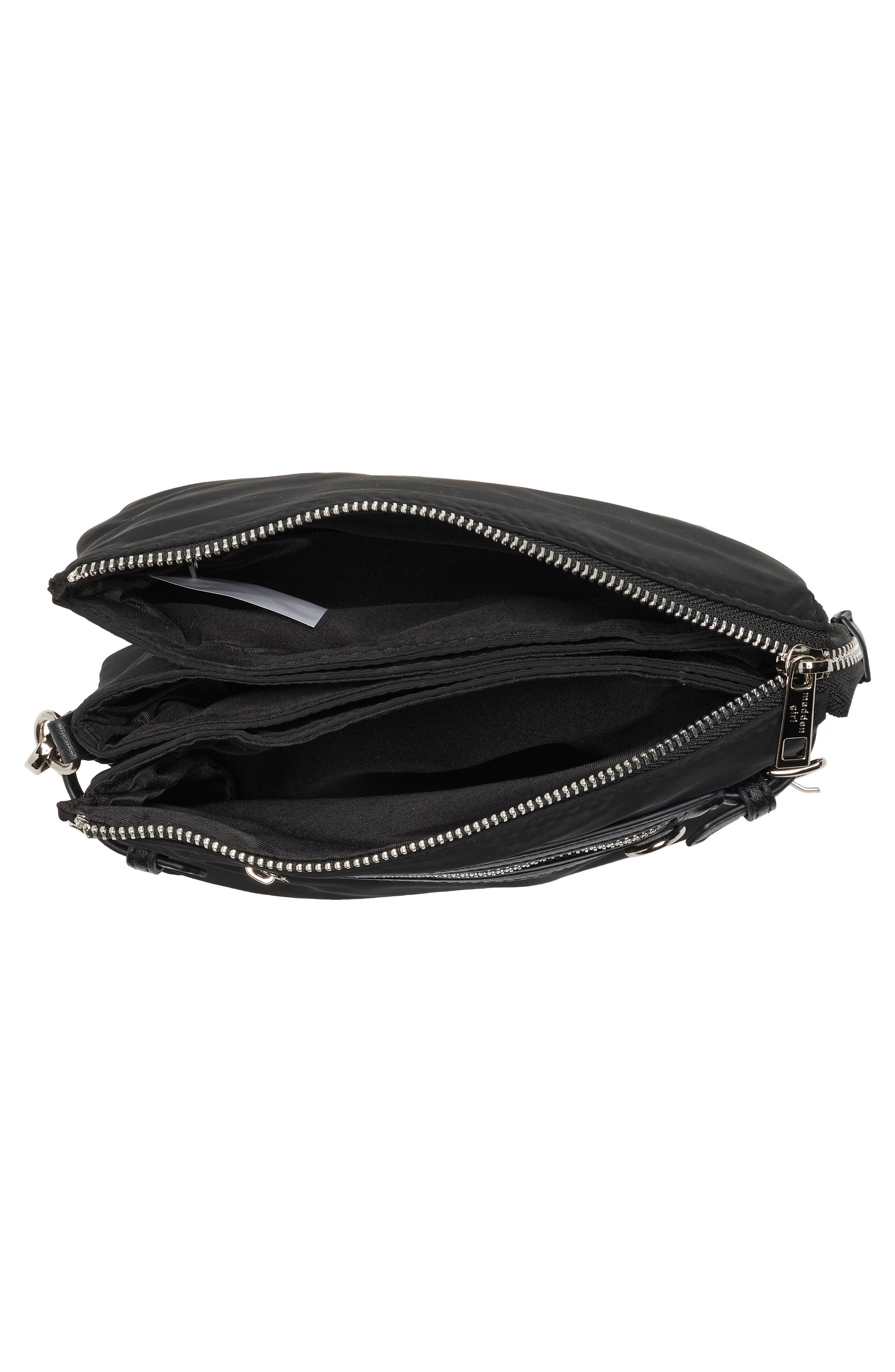 Madden Girl Polyester Crossbody Bag, Alternate, color, Black