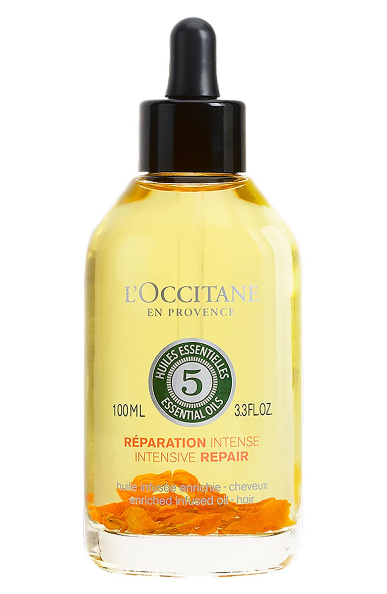 L'Occitane Intensive Repair Enriched Infused Hair Oil, Main, color, 