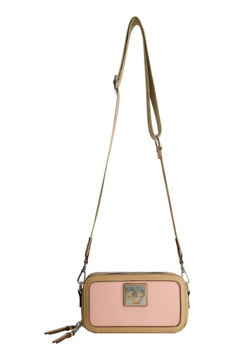 Horseshoe Plaque Crossbody Camera Bag