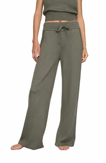 Wide Leg Lounge Sweater Pants