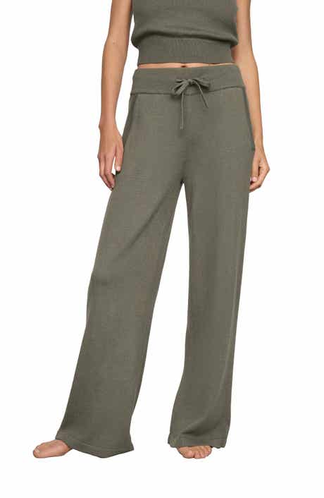 Wide Leg Lounge Sweater Pants