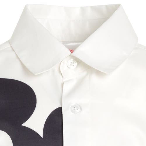 Disney Short Sleeve Button Down Shirt In Multi