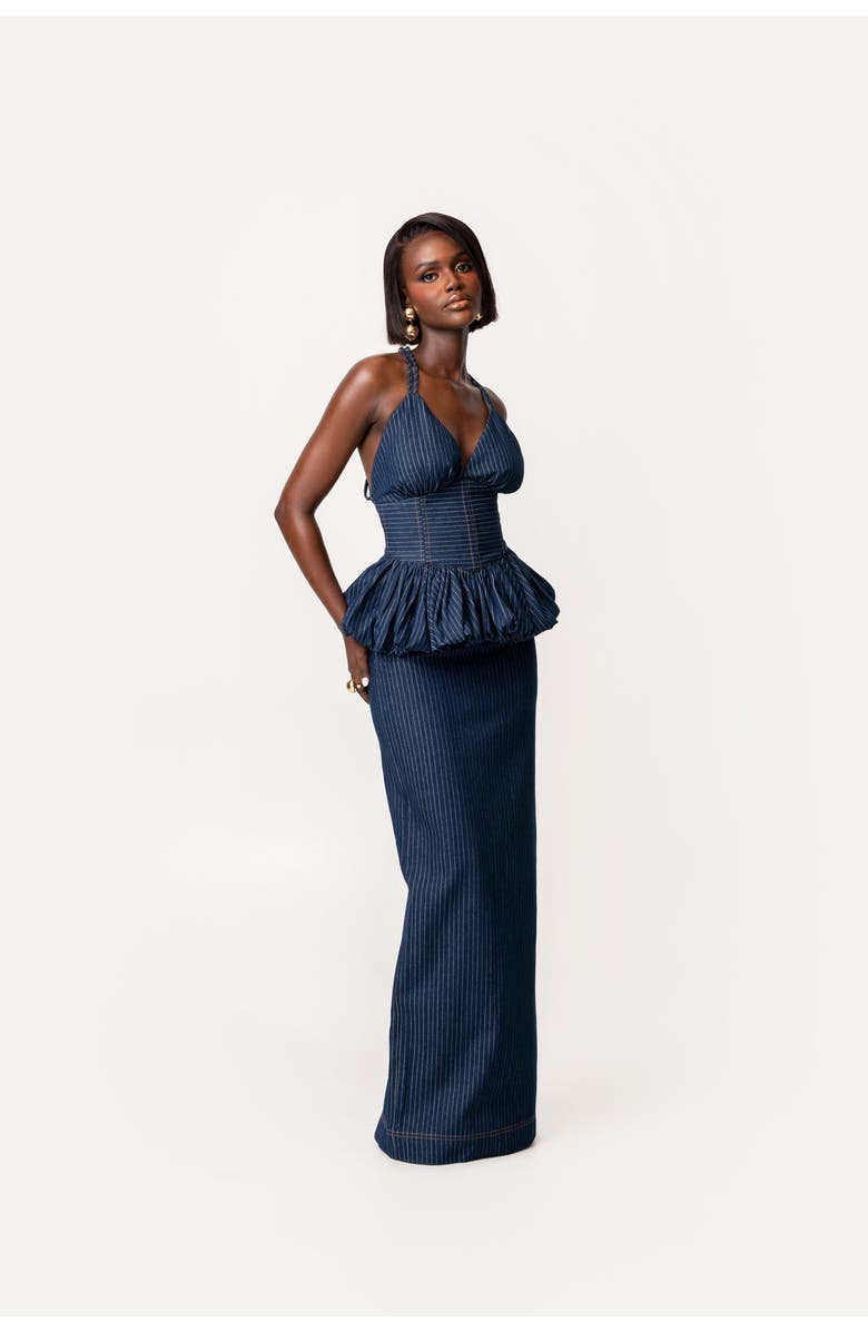OFUURE Ona Maxi Skirt, Main, color, Denim