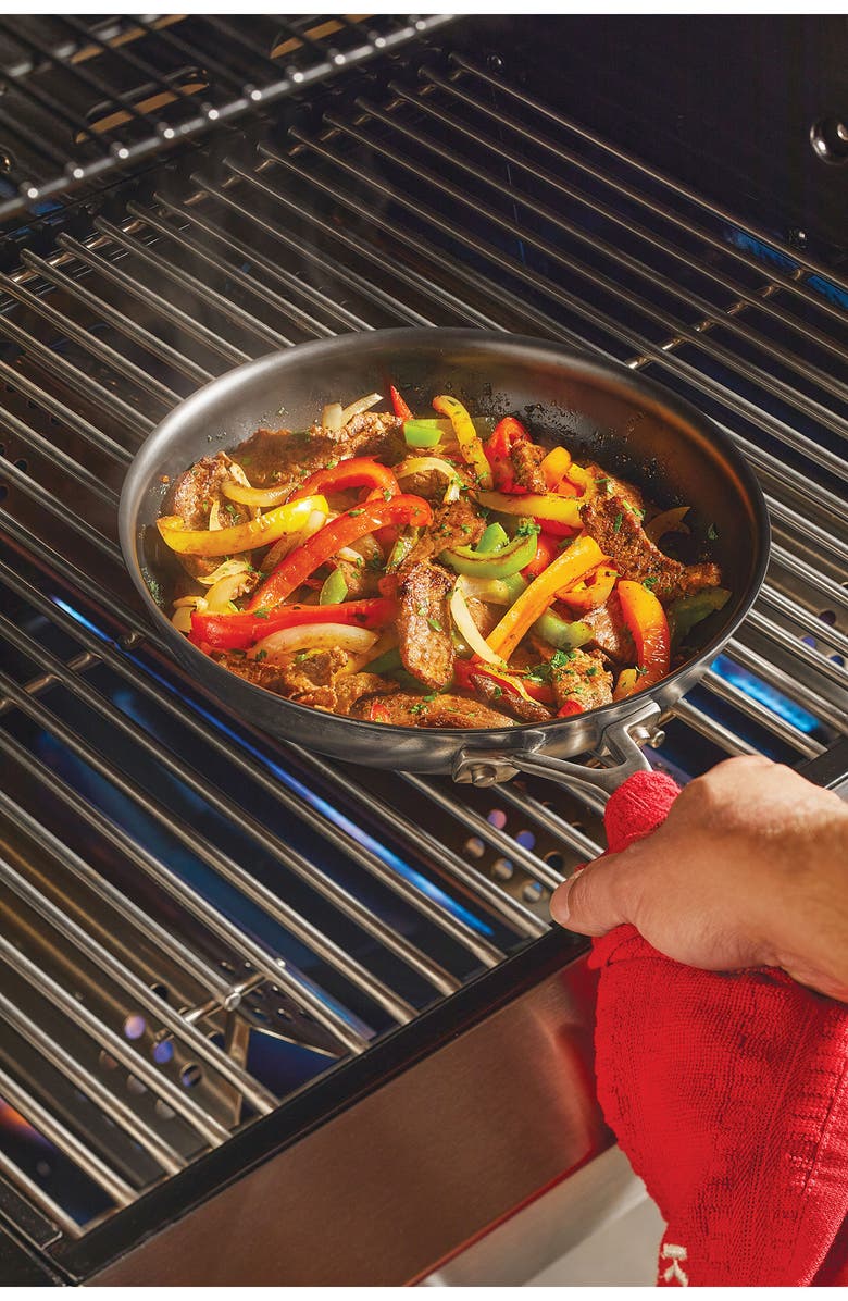 KITCHENAID 10-Inch Carbon Steel Skillet, Alternate, color, Gray