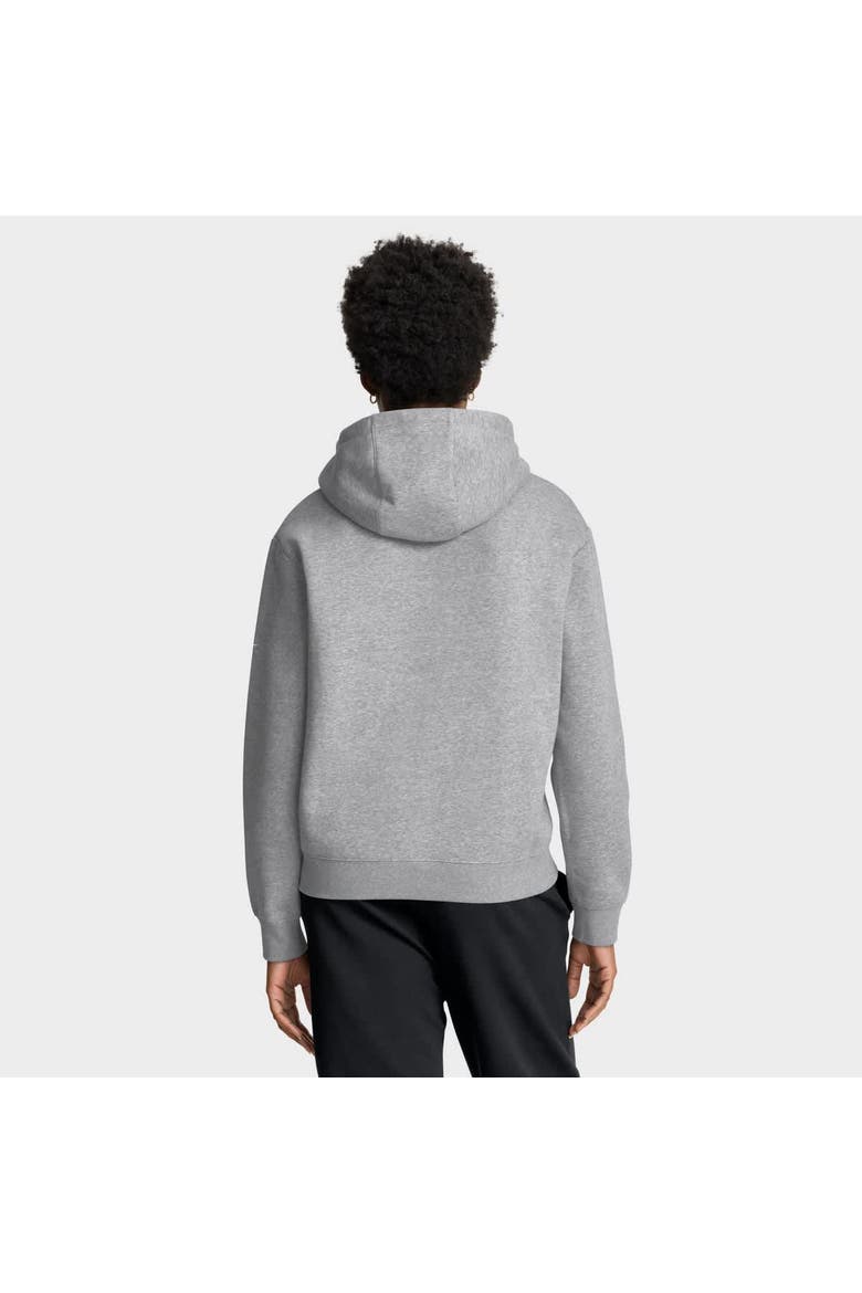 Women's Nike Heather Gray New York Giants Club Fleece Pullover Hoodie, Alternate, color, Heather Gray