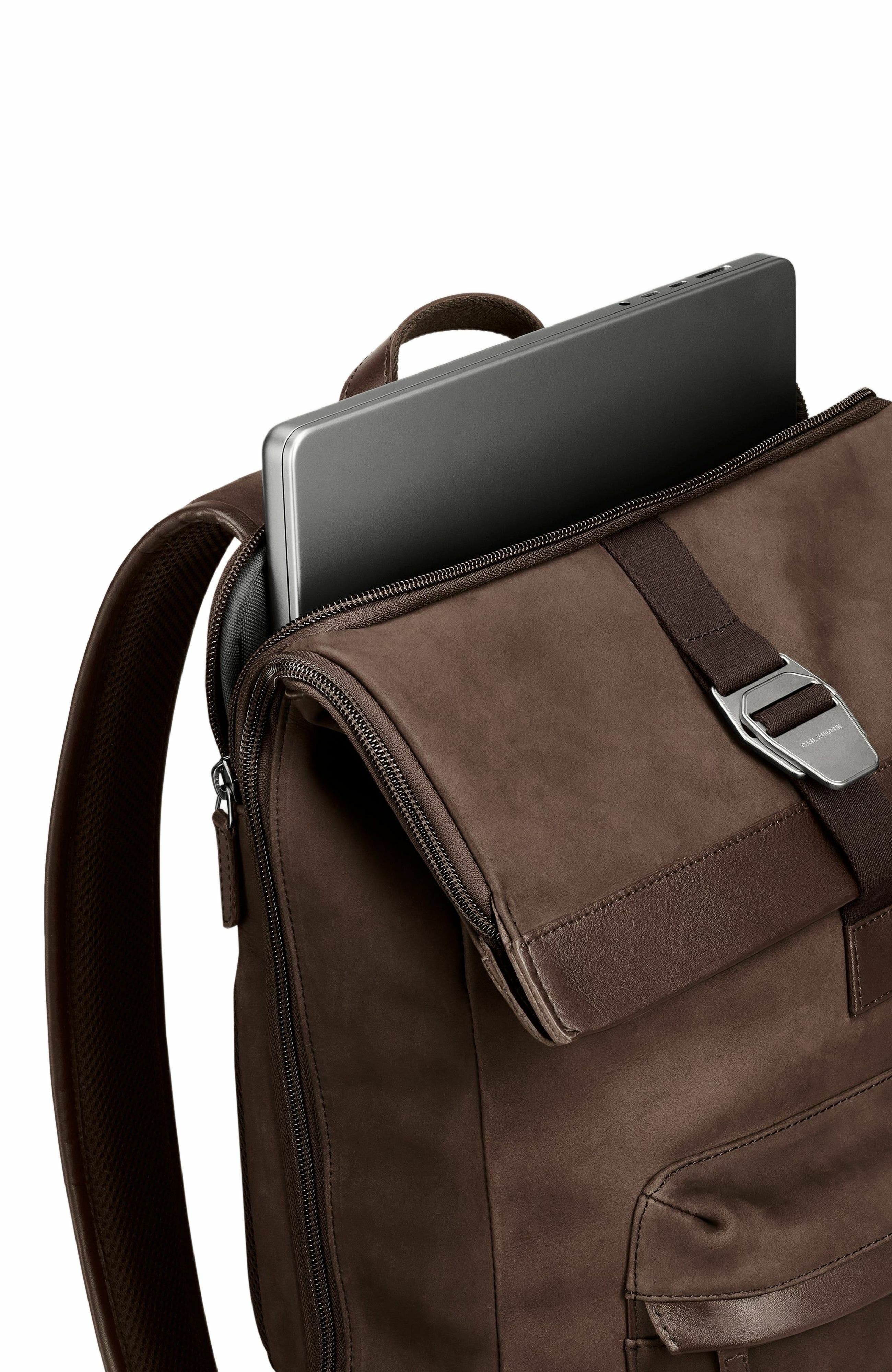 Carl Friedrik City-hopper Backpack, Alternate, color, Chocolate