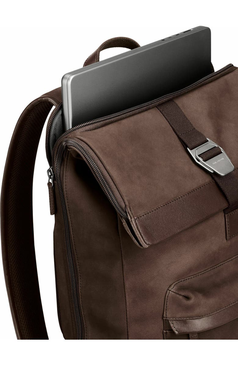 Carl Friedrik City-hopper Backpack, Alternate, color, Chocolate