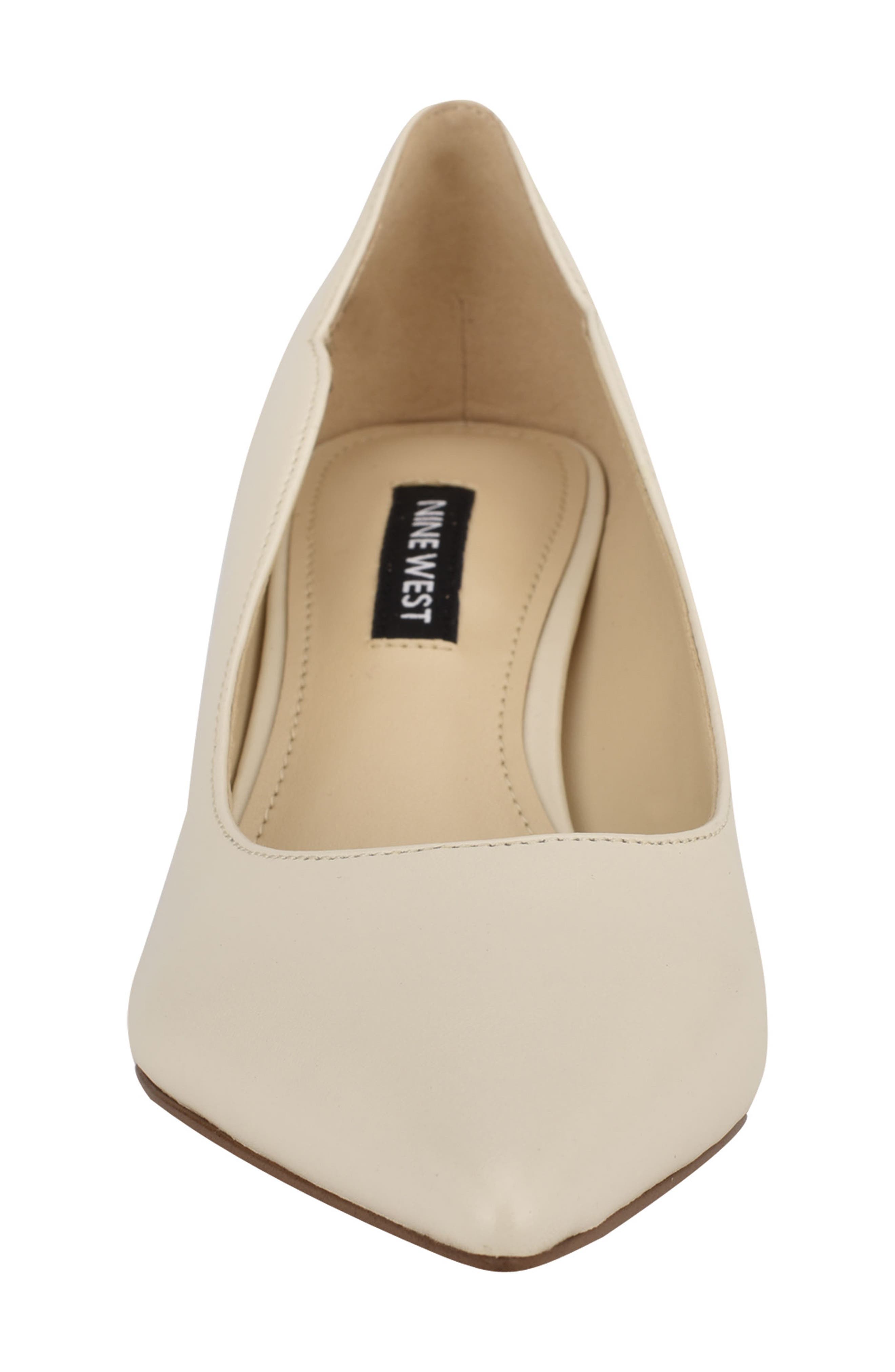 Abaline Pointy Toe Pump, Alternate, color, IVORY LEATHER