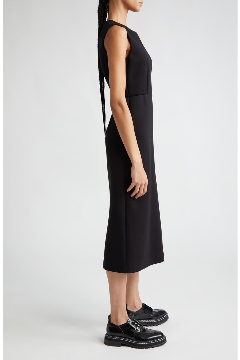 Maremar Sleeveless Jersey Sheath Dress, Alternate, color, BLACK