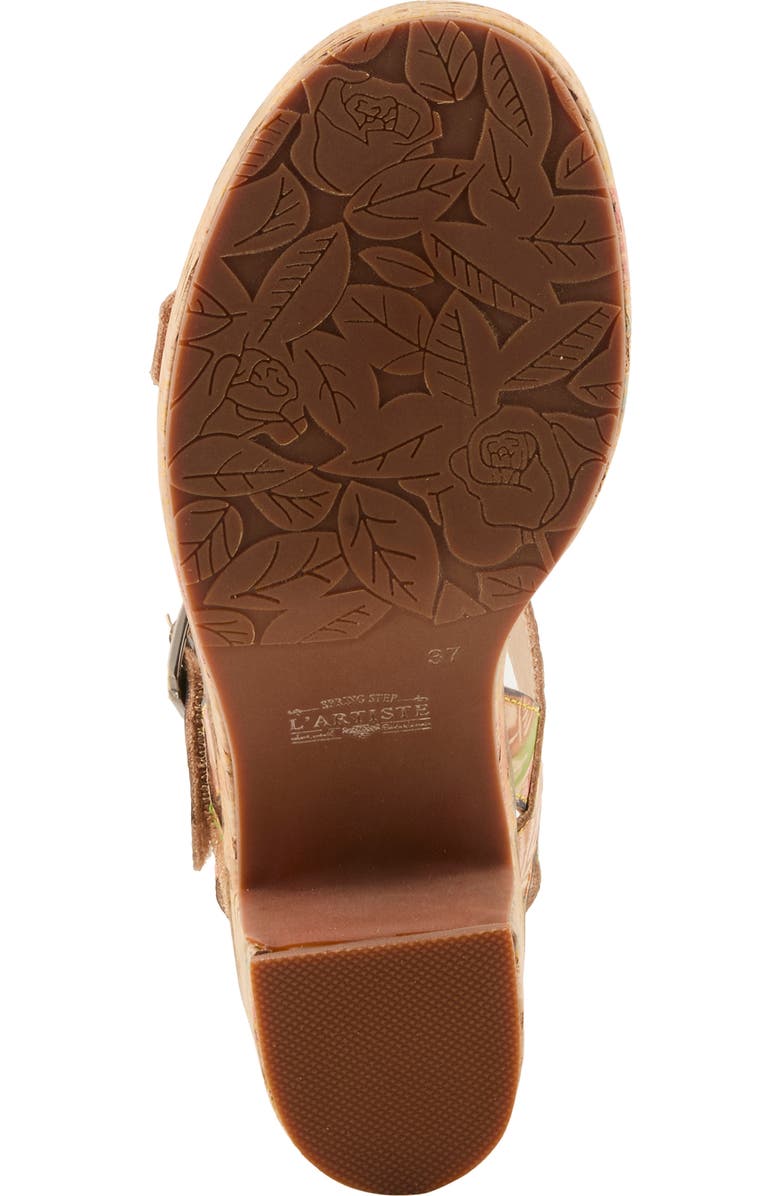 L
Artiste by Spring Step Jess Platform Sandal, Alternate, color, Tan Multi