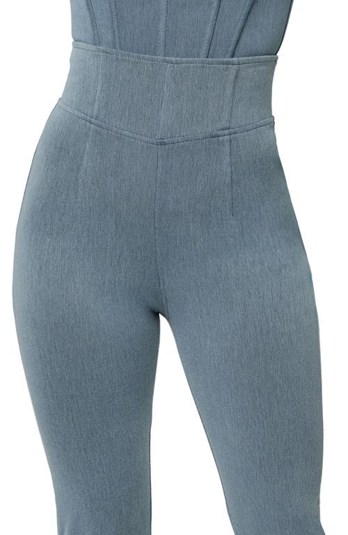Jluxlabel Alice Ultra High Waist Skinny Jeans In Blue