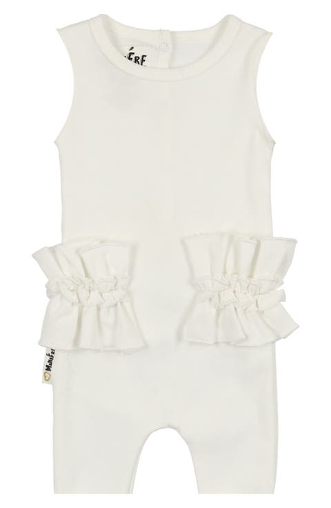 Frilled Ruffle Waist Romper (Baby)