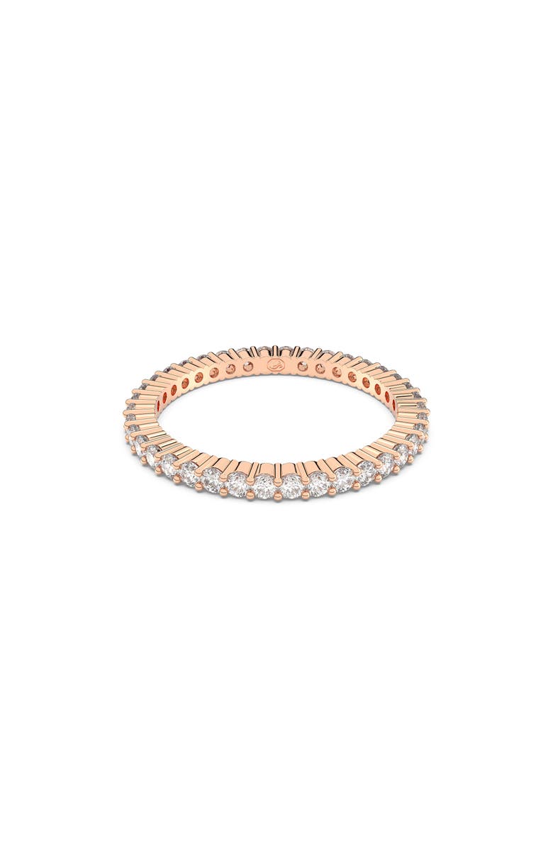 Swarovski Matrix Band Ring, Alternate, color, Rose Gold
