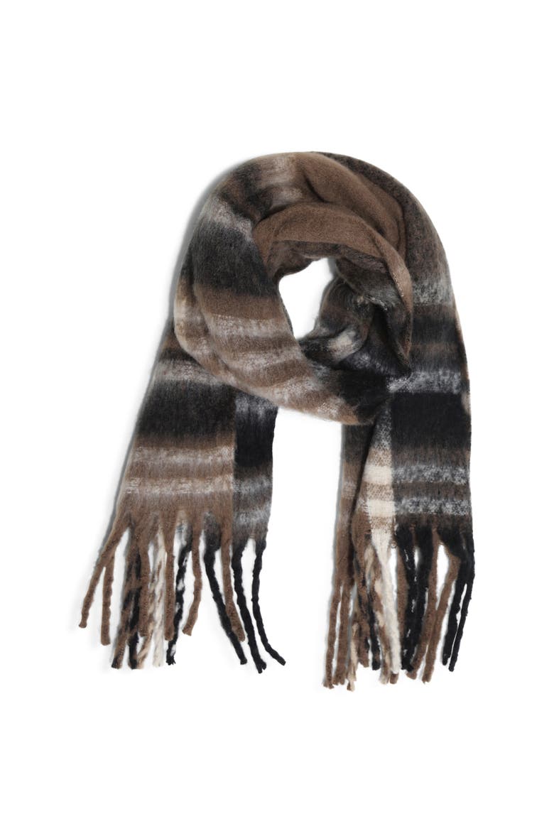 Timeless Scarf, Alternate, color, Brown