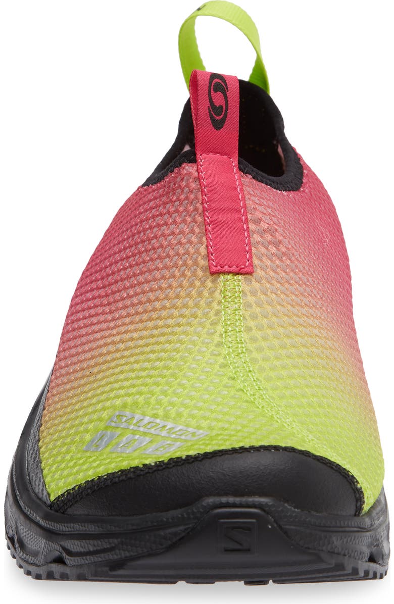 Salomon Gender Inclusive RX Moc 3.0 Slip-On Sneaker, Alternate, color, Pink Yarrow/ Acid Lime