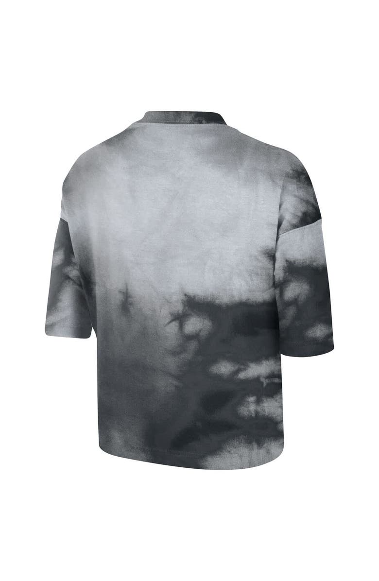 Nike Women's Nike Black WNBA Team 13 Shadow-Dye Boxy Cropped T-Shirt, Alternate, color, Black