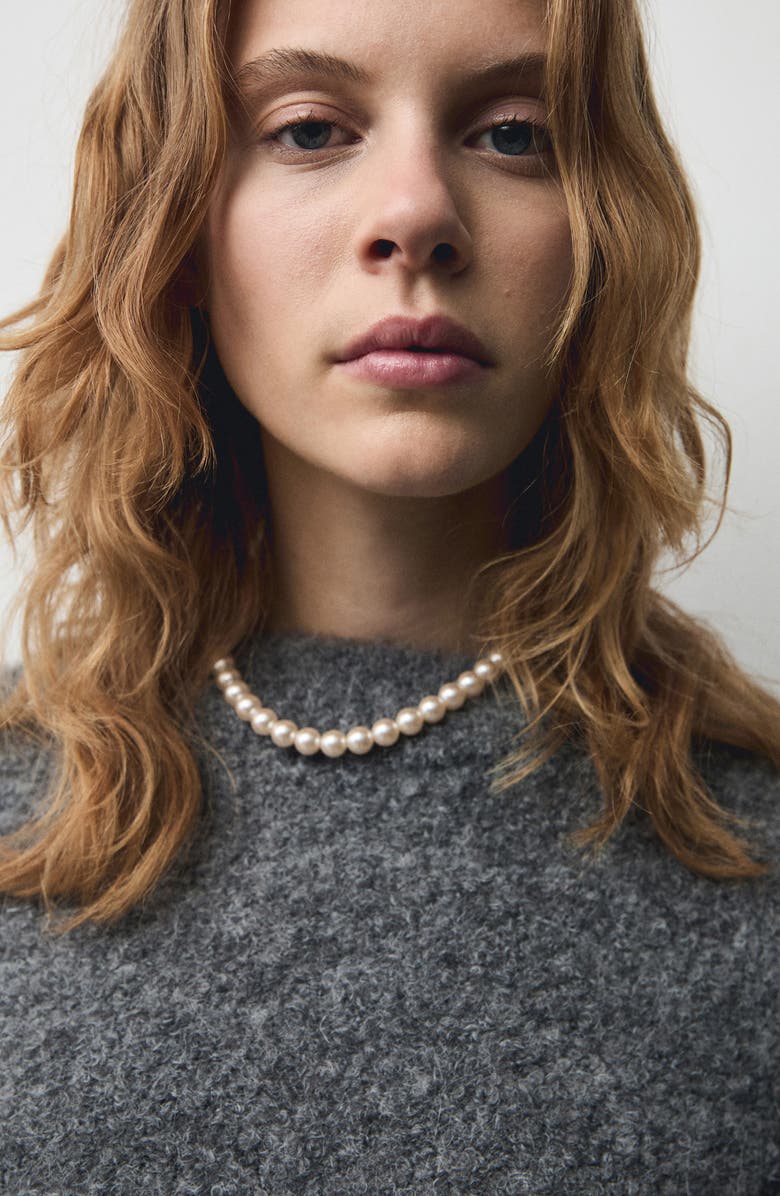 MANGO Crewneck Sweater, Alternate, color, 