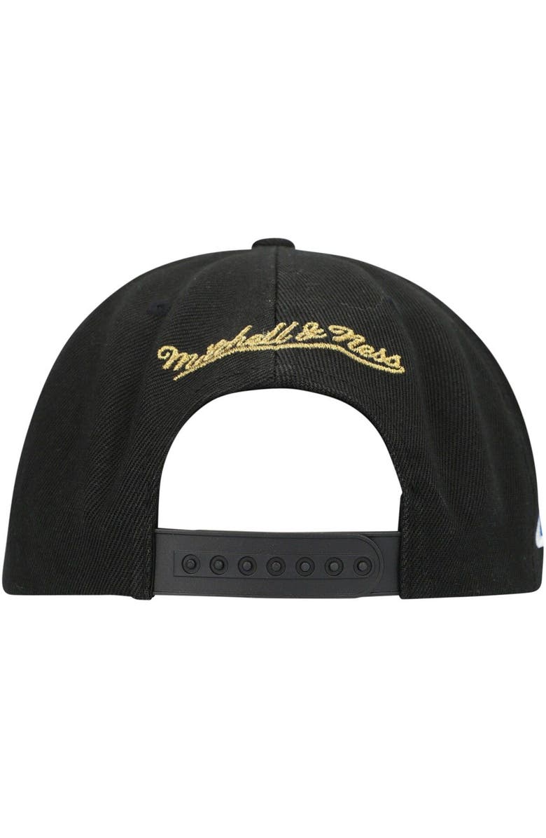 Mitchell & Ness Men's Mitchell & Ness Black Miami Heat 50th Anniversary Snapback Hat, Alternate, color, 