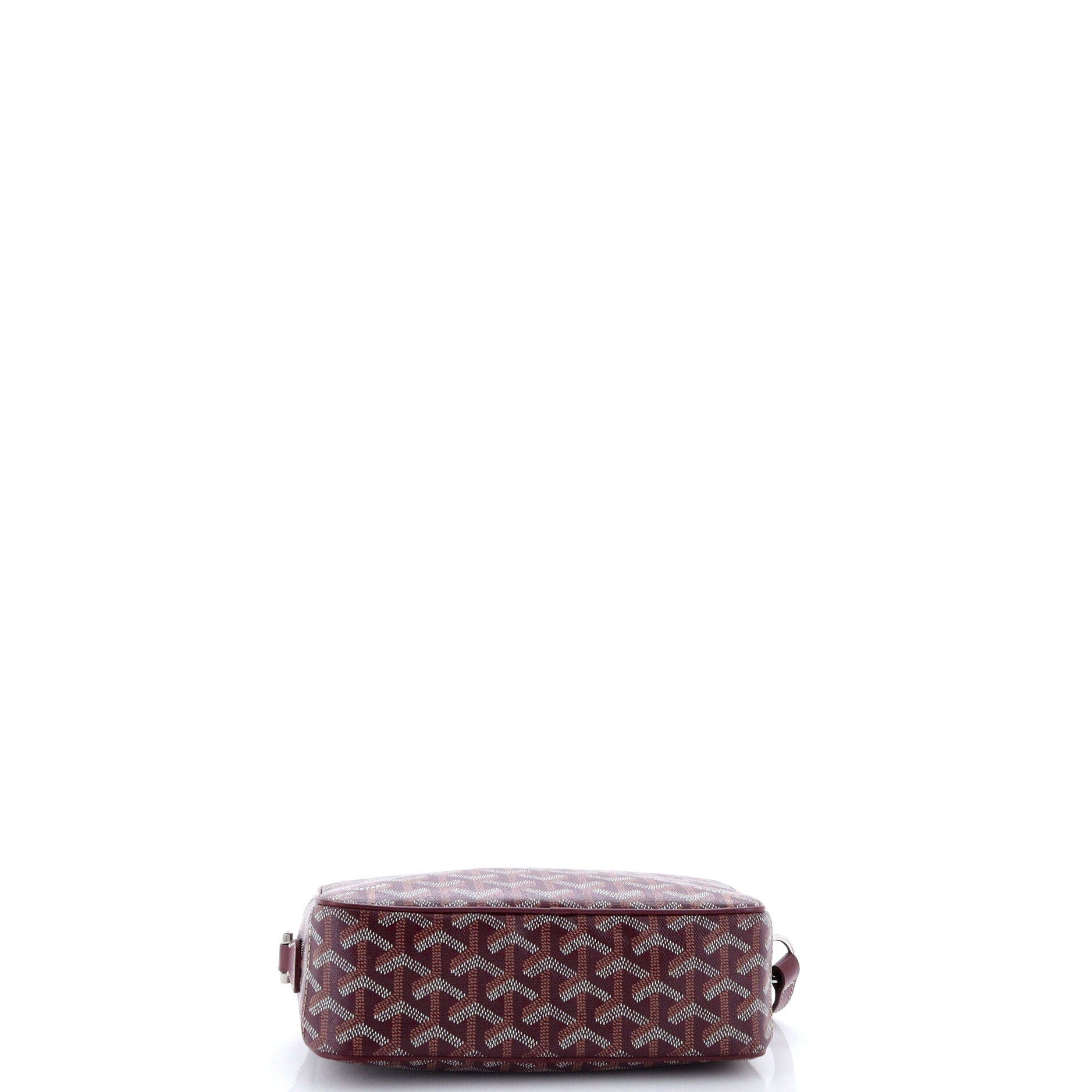 Cap Vert Bag Coated Canvas, Alternate, color, Burgundy