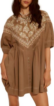 Free People Orson Shift Minidress