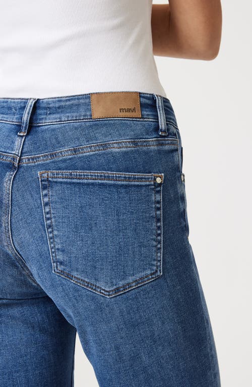 Mavi Jeans Kathleen High Waist Slim Jeans In Mid Brushed Feather