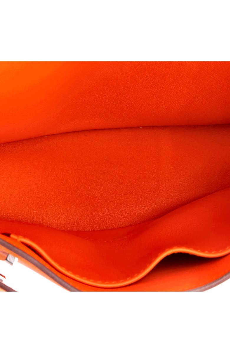 Pre-Owned Hermes Jypsiere Bag Swift Mini, Alternate, color, Orange Minium