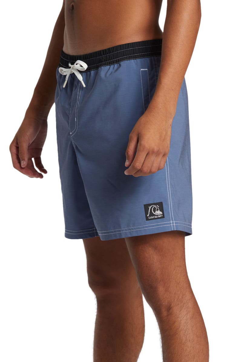 Quiksilver Original Straight Leg Swim Trunks, Alternate, color, 