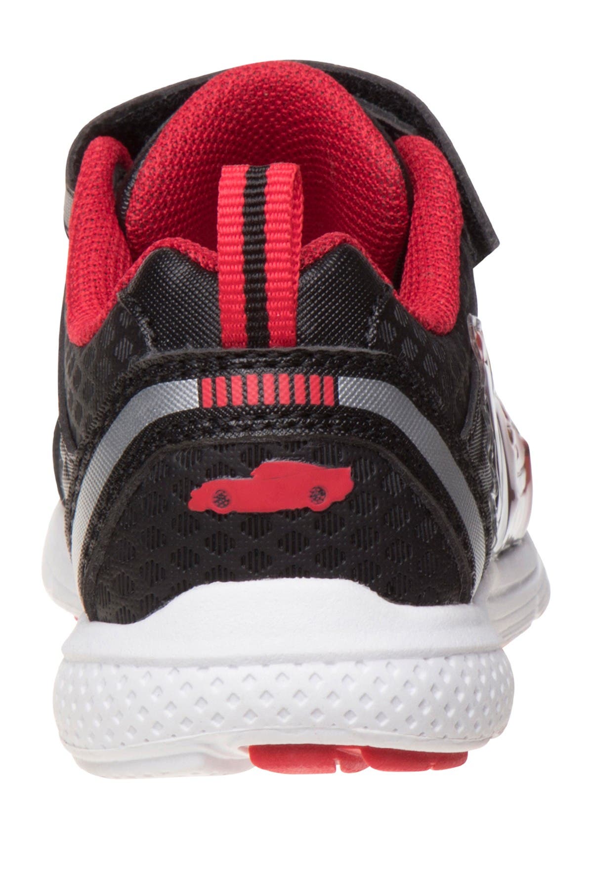 JOSMO Disney Pixar Cars Light-Up Sneakers, Alternate, color, Black/Red