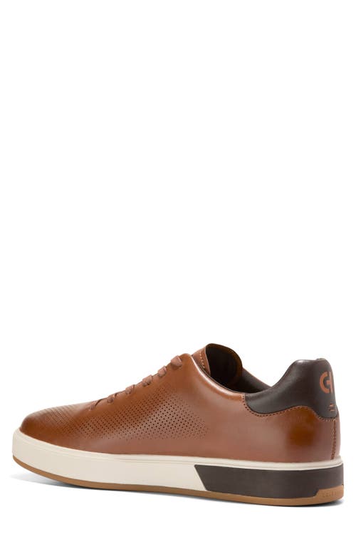 Cole Haan Men's Grandpr Angleace Sneaker In British Tan/dark Chocolate
