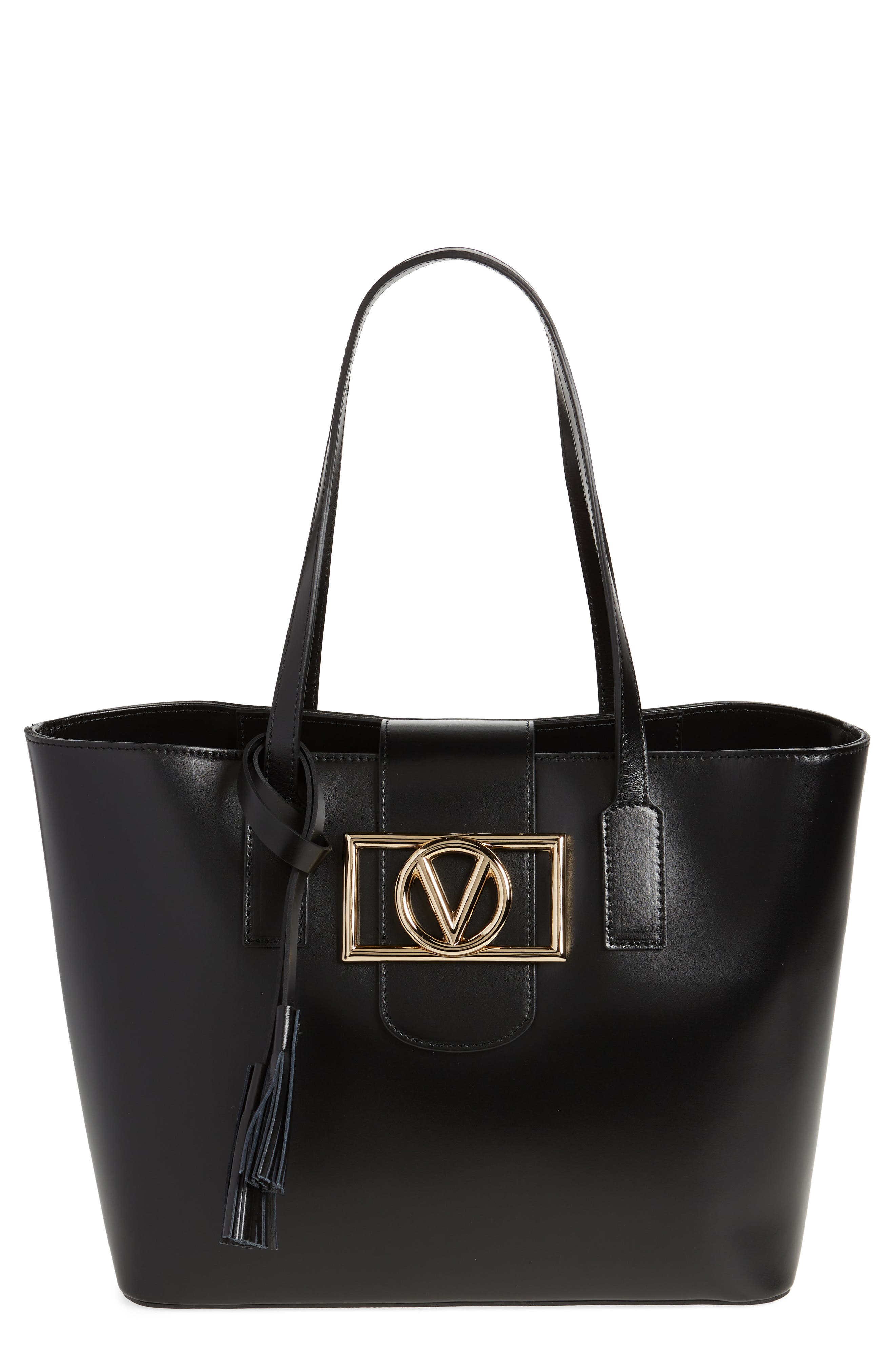 VALENTINO BY MARIO VALENTINO Marion Super V Leather Tote Bag, Main, color, 