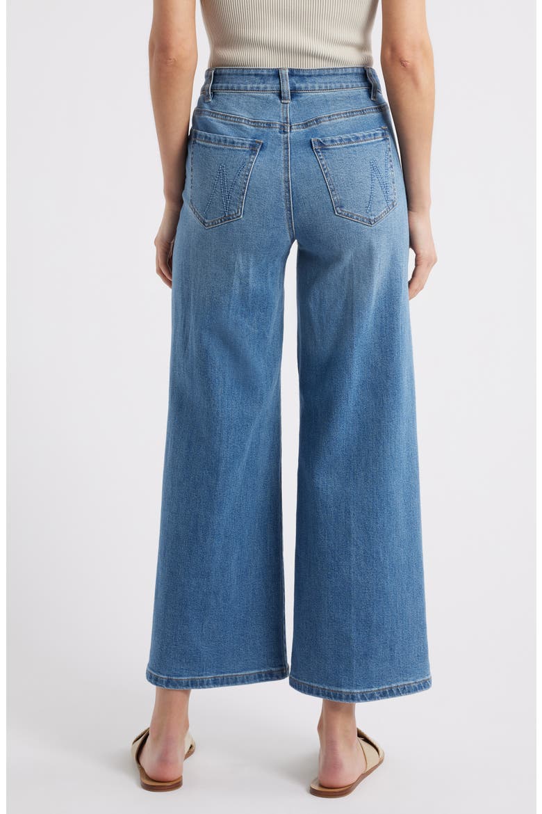 Weekend Wide Leg Jeans, Alternate, color, SKYLINE