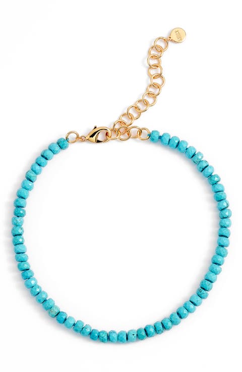 Turquoise Beaded Necklace
