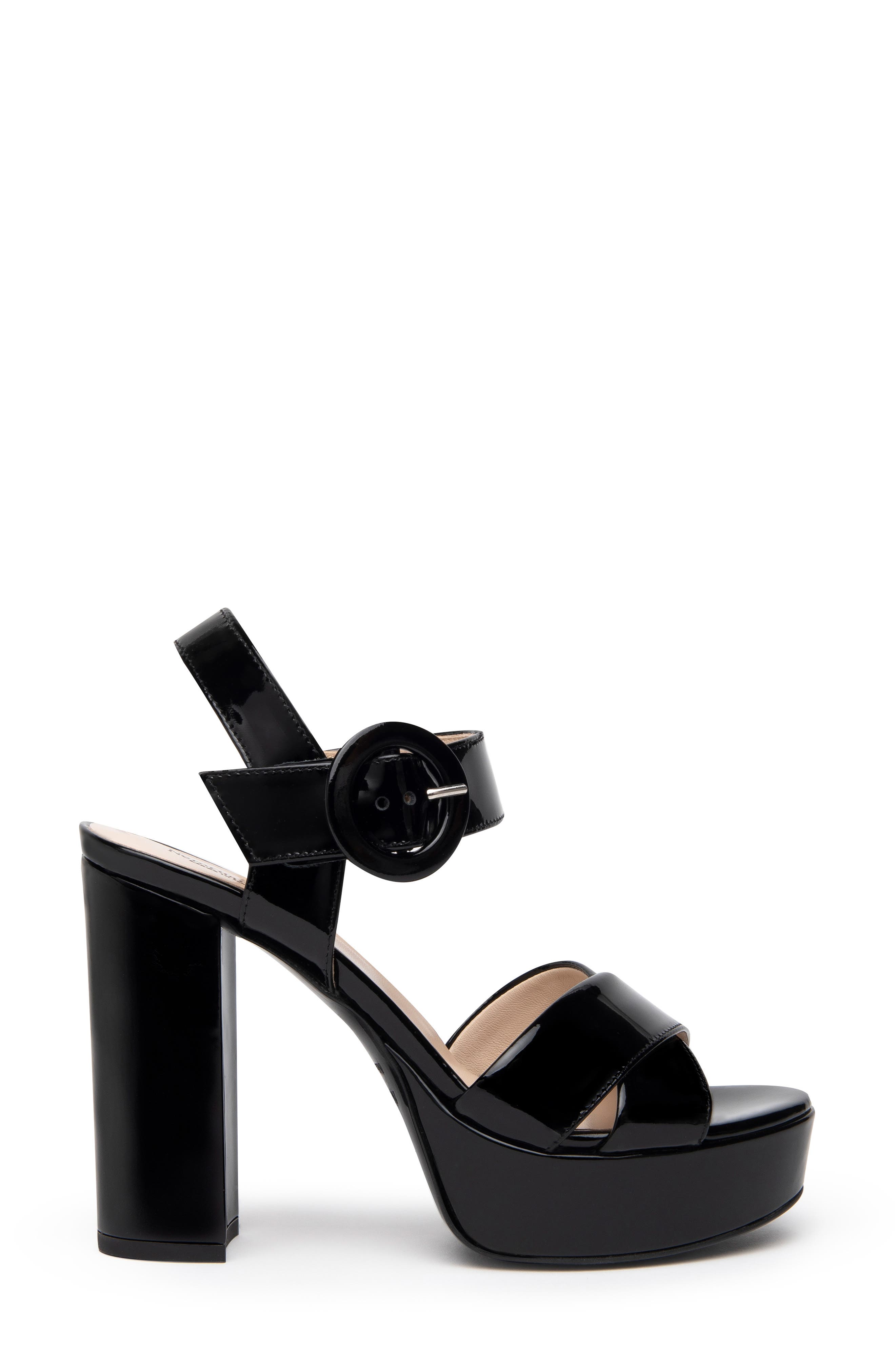 NeroGiardini Platform Sandal, Alternate, color, 