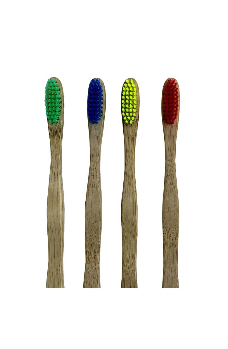 PURSONIC 100% Natural Eco Toothbrushes, Alternate, color, Multicolor