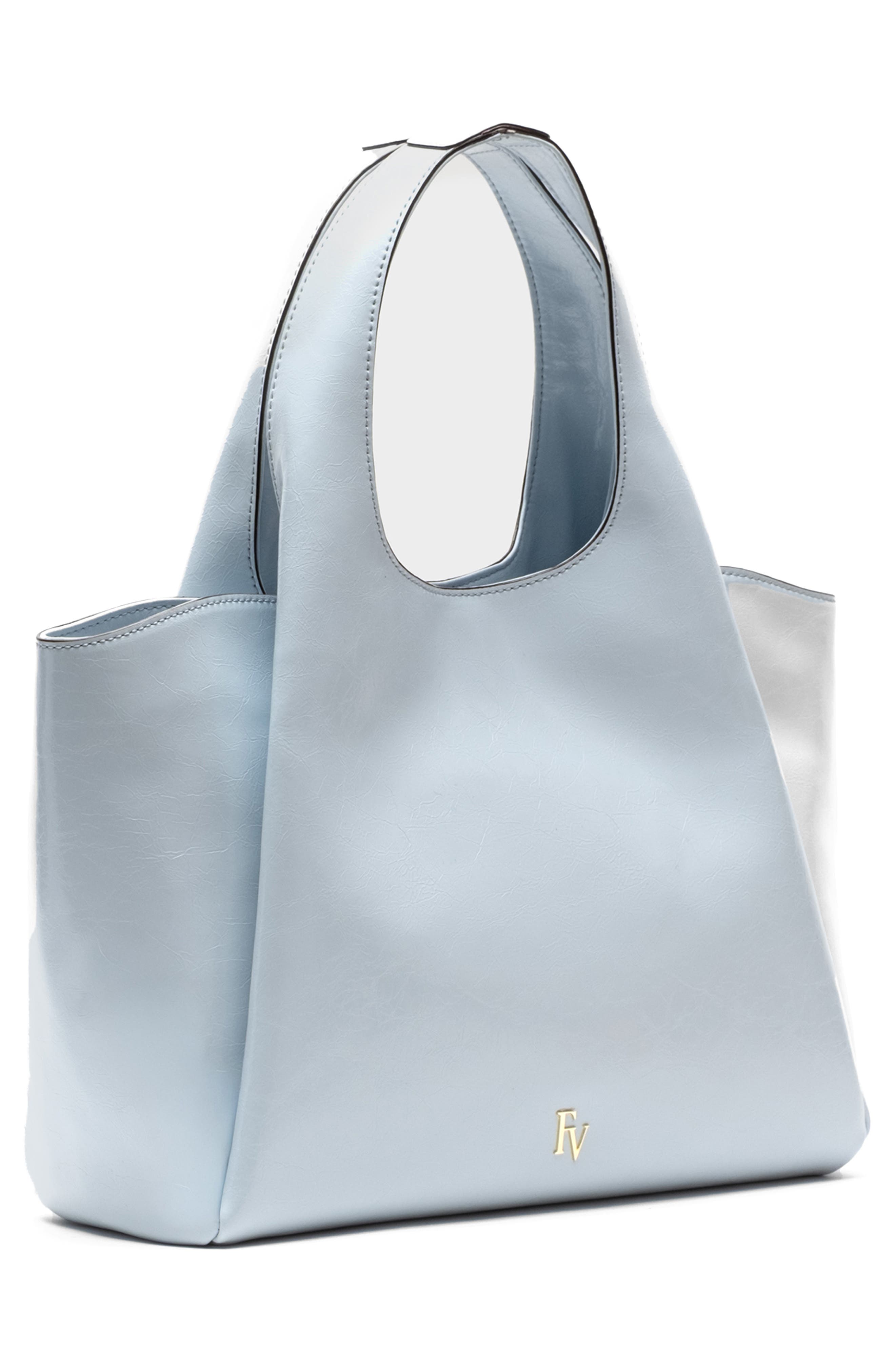 Portia Leather Satchel, Alternate, color, LIGHT BLUE