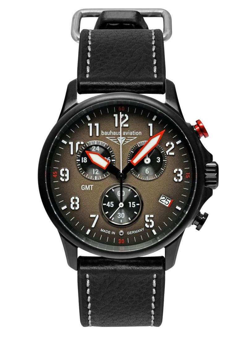 Aviation Blackwing - 42mm, Brown Dial, Pilot Watch, Main, color, Brown Dial, Black