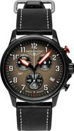 Bauhaus Aviation Blackwing - 42mm, Brown Dial, Pilot Watch